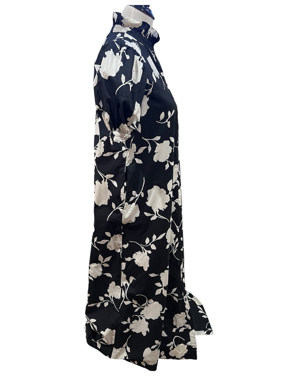 Tuckernuck Hyacinth House Black & White Floral Louisa Dress Size Small - Picture 4 of 8